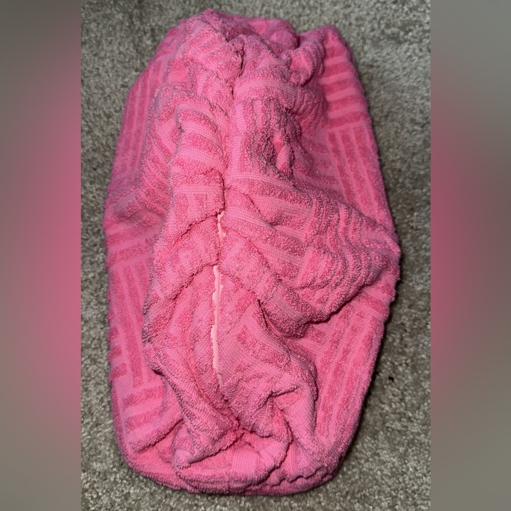 Pink Textured Towel